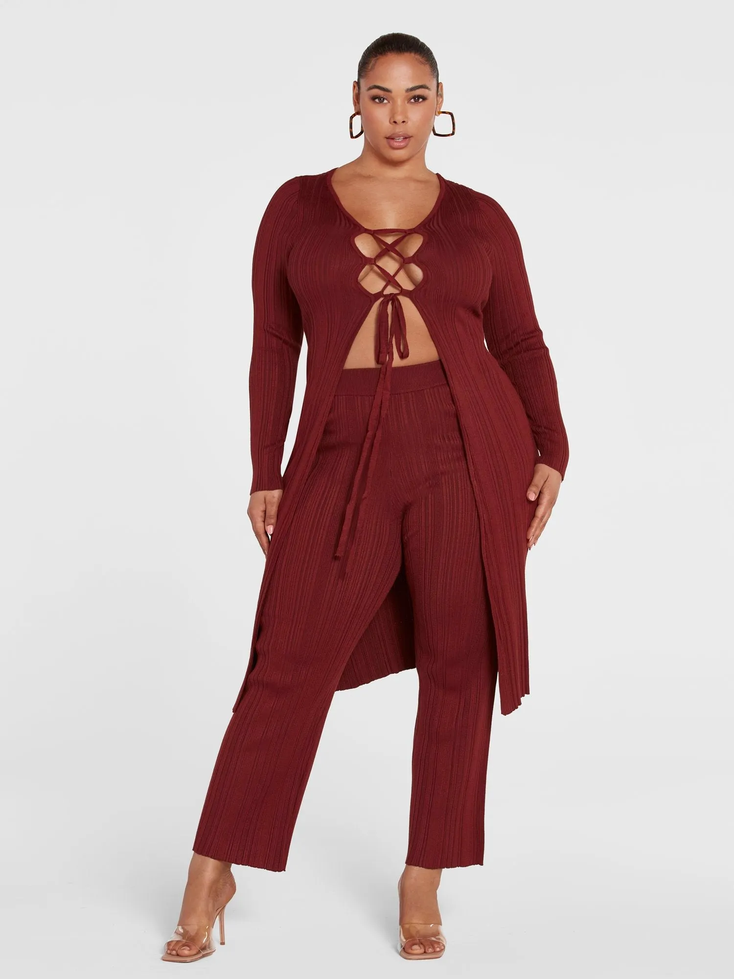 Dakota Ribbed Knit Pants